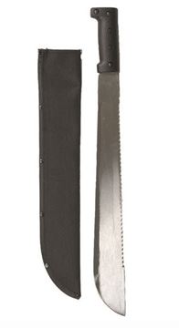 Picture of 18 MACHETE STEEL WITH SAWBACK